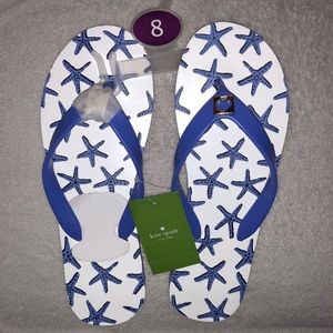 Kate Spade Dancing Starfish Flip Flops